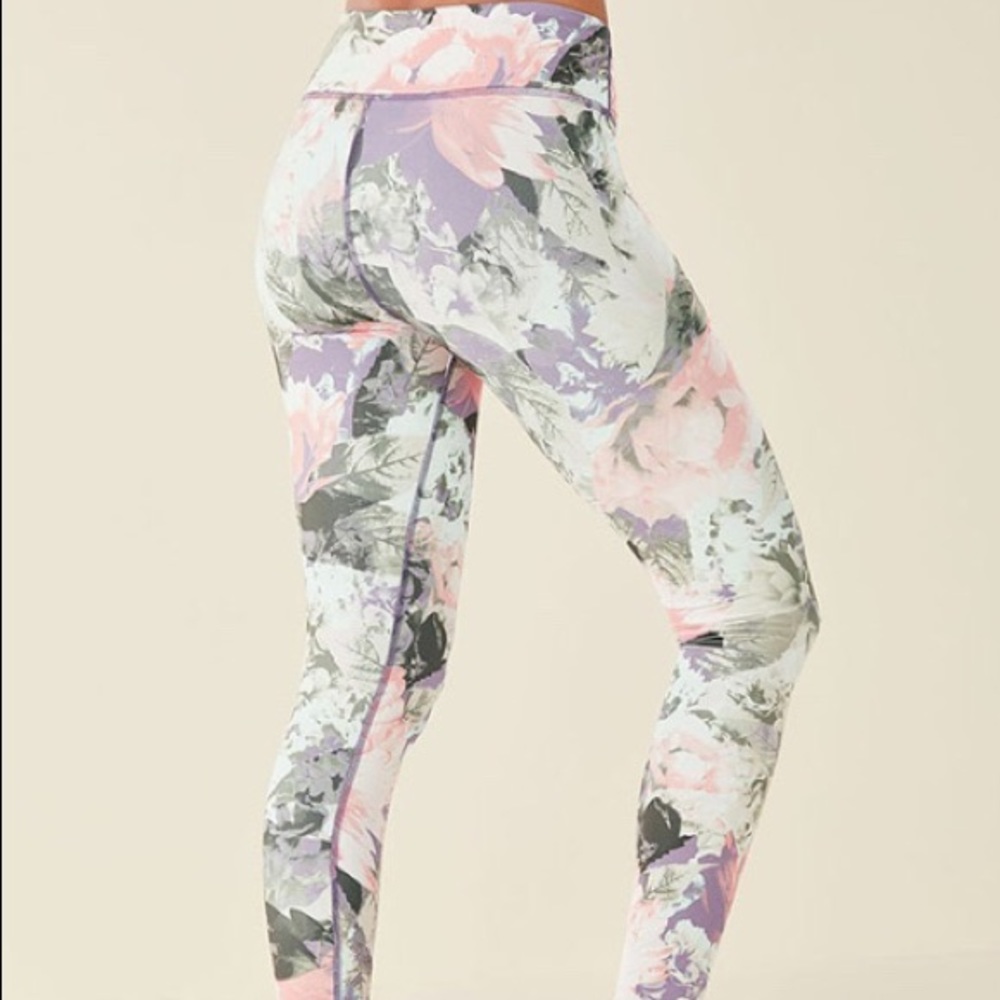 Fabletics Salar Printed Leggings Mid Rise Tall